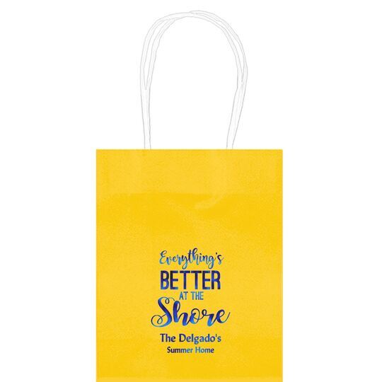 Everything's Better at the Shore Mini Twisted Handled Bags